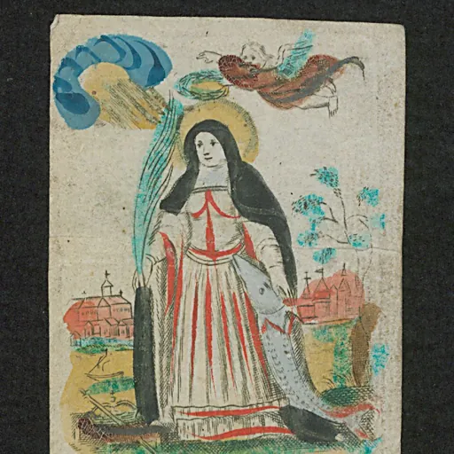 Portrait of Amalberga of Temse