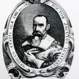 Portrait of Abraham Zacutus Lusitanus