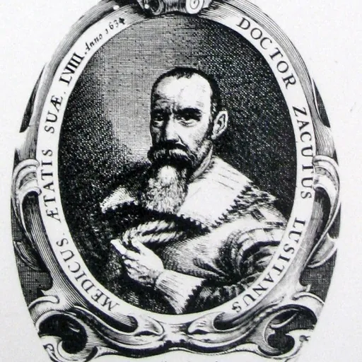 Portrait of Abraham Zacutus Lusitanus