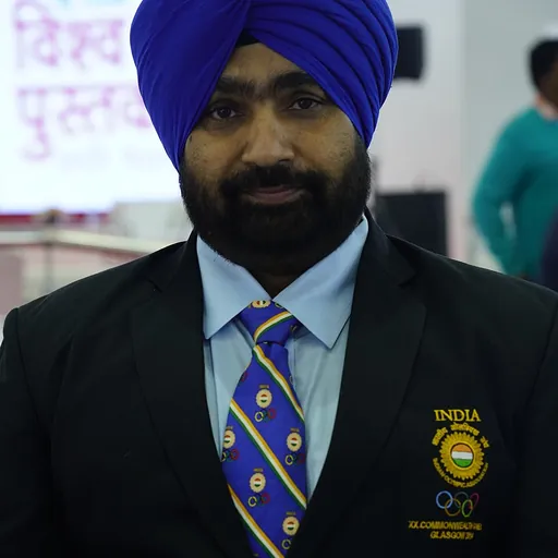 Portrait of Rajinder Singh Rahelu