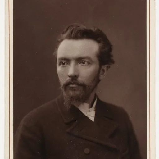 Portrait of Alphonse-Jules Wauters
