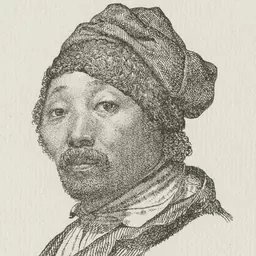 Portrait of Feodor Iwanowitsch Kalmück