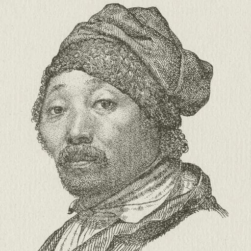 Portrait of Feodor Iwanowitsch Kalmück
