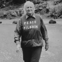 Portrait of Peace Pilgrim