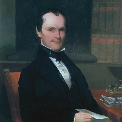 Portrait of James Fisher Robinson