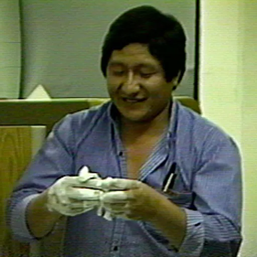Portrait of Nicario Jiménez Quispe