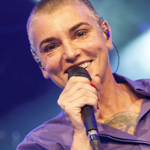 Portrait of Sinéad O'Connor