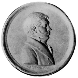 Portrait of Georg Friedrich Sartorius