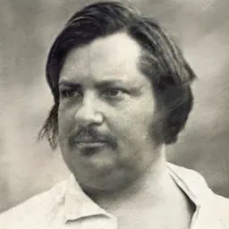 Portrait of Honoré de Balzac