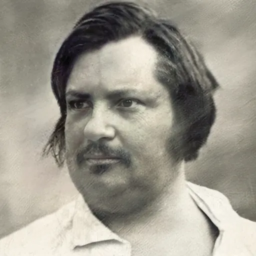 Portrait of Honoré de Balzac