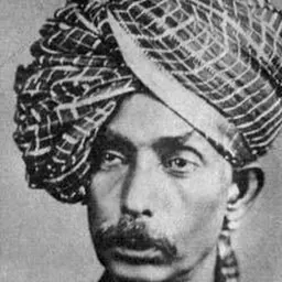 Portrait of Abdul Karim Khan