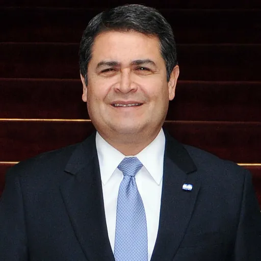 Portrait of Juan Orlando Hernández