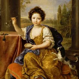 Portrait of Louise Marie Anne de Bourbon