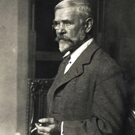 Portrait of Bertalan Karlovszky
