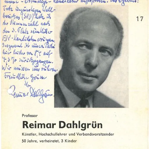 Portrait of Reimar Dahlgrün