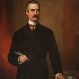 Portrait of George Fleming