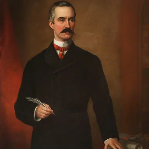 Portrait of George Fleming