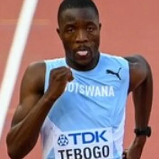 Portrait of Letsile Tebogo