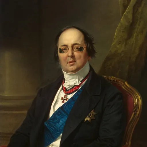 Portrait of Aleksandr Kushelеv-Bezborodko