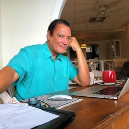 Portrait of Ricardo Khan