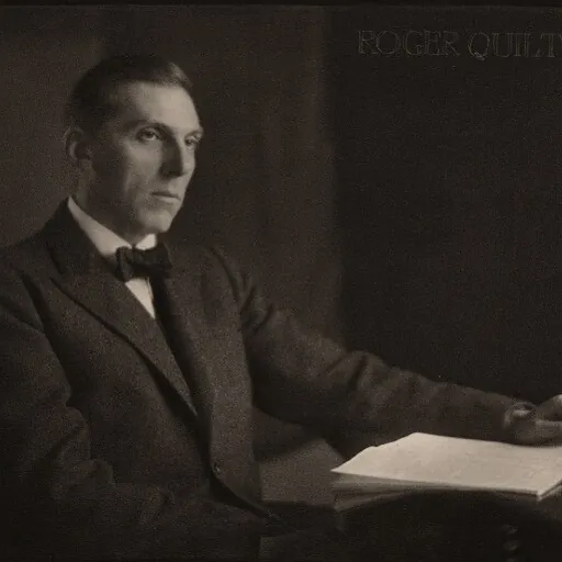 Portrait of Roger Quilter