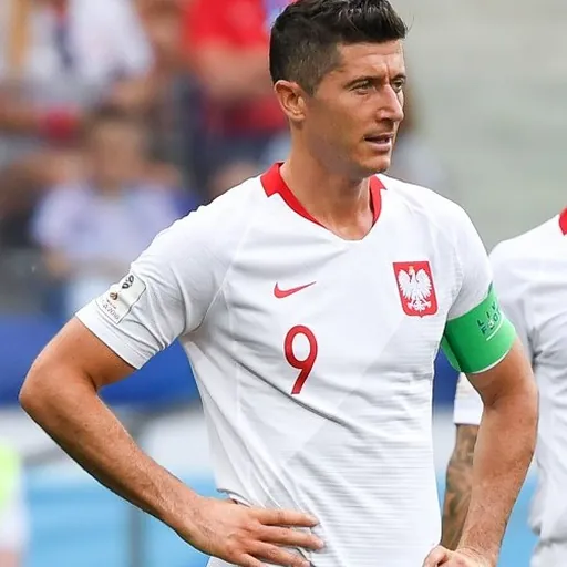 Portrait of Robert Lewandowski
