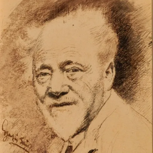 Portrait of Jenő Gyárfás