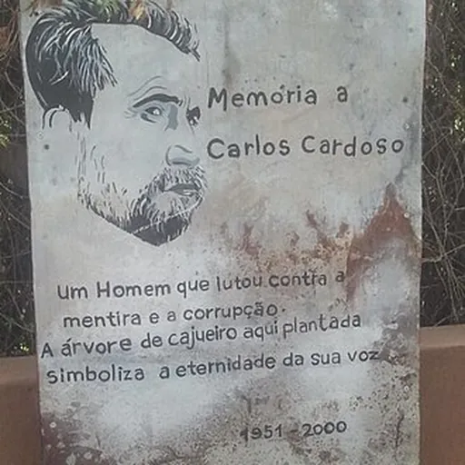 Portrait of Carlos Cardoso