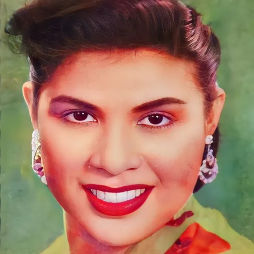Portrait of Maria Menado