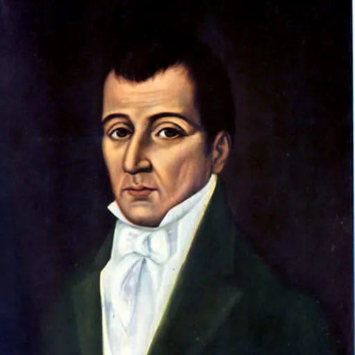 Portrait of Joaquín Camacho