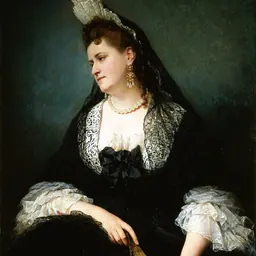 Portrait of Alejandrina Gessler y Lacroix