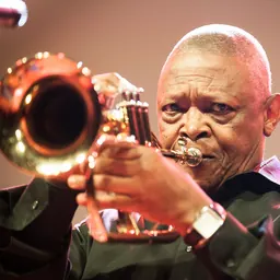 Portrait of Hugh Masekela