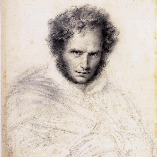 Portrait of Anne-Louis Girodet