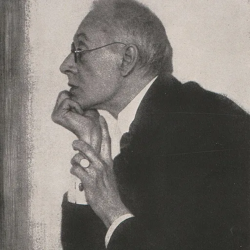 Portrait of Franz Blei