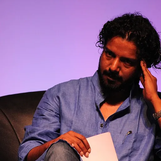 Portrait of Shaj Mohan