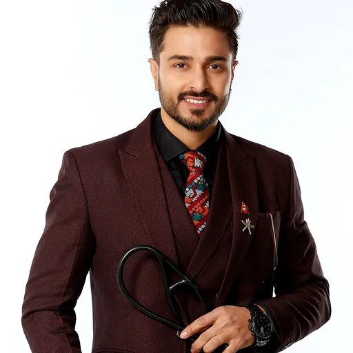 Portrait of Santosh Upadhyaya