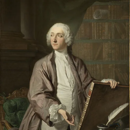 Portrait of Victor de Riqueti, marquis de Mirabeau