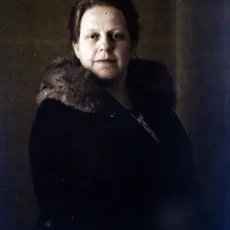 Portrait of Helene Weber