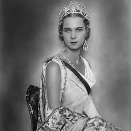 Portrait of Marie José of Belgium