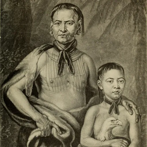 Portrait of Tomochichi