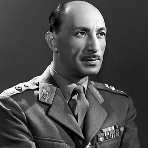Portrait of Mohammed Zahir Shah