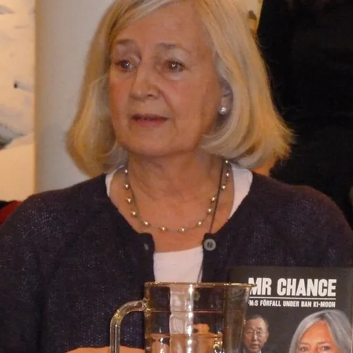 Portrait of Inga-Britt Ahlenius