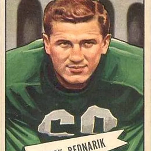 Portrait of Chuck Bednarik