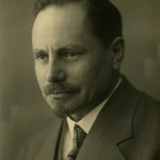 Portrait of Erich Regener