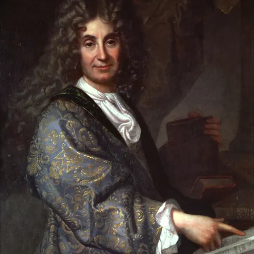 Portrait of Nicolas Boileau-Despréaux