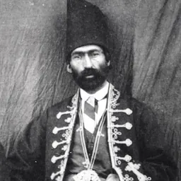 Portrait of Dust Ali Khan Moayyer al-Mamalek Nizam al-Dawla