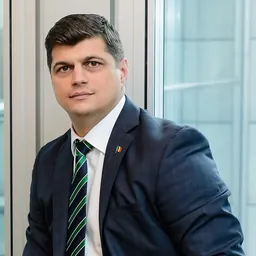Portrait of Laurențiu Rebega