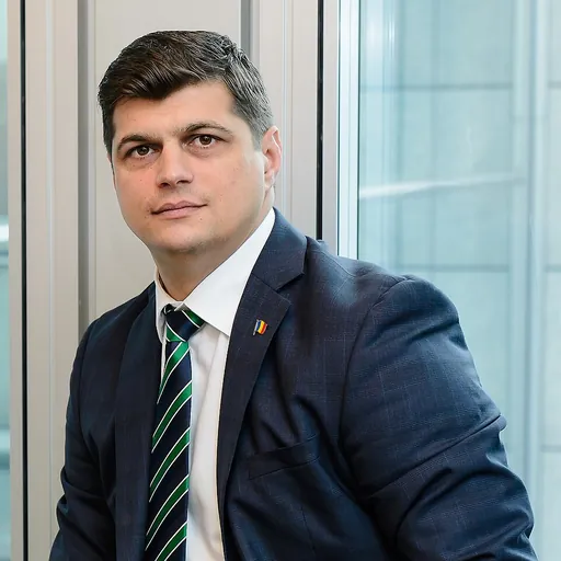 Portrait of Laurențiu Rebega