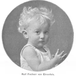Portrait of Baron Omar Rolf von Ehrenfels