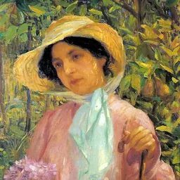 Portrait of Georgina de Albuquerque